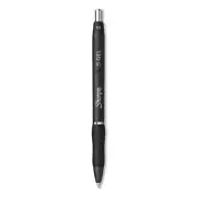 Sharpie S-Gel Retractable Gel Pen, Bold 1 mm, Black Ink, Black Barrel, 36/Pack
