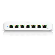 Ubiquiti Ultra 42W, Compact Layer 2, 8-port GbE PoE Switch, Versatile Mounting Options, 7 PoE/PoE+ No Power Supply, PoE++ Input