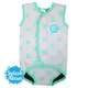 《Splash About 潑寶》BabyWrap 包裹式保暖泳衣-活力滿天星/粉紫