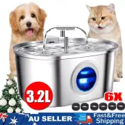 Automatic Pet Cat Water Fountain Stainless Steel Pet Water Fountain for Drinking