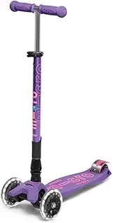 Micro Maxi Deluxe Foldable LED Skateboards, Youth Unisex