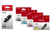 5 Pack Canon PGI-680, CLI-681 Ink Combo [1BK,1PBK,1C,1M,1Y]