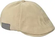 [CurcKua] Flat Cap for Men Women Retro Vintage Stree Flat Hats Adjustable Fashion Driving Hat Unisex Newsboy Hat for Autumn Winter Street Wear Flat Cap for Men Driving Hat Mens Flat Hats Peaked Cap Newsboy Hat