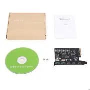 5 Ports 2*USB Type-A + 3*USB Type-C PCIe to USB 3.2 Gen 2 Expansion Card 20 Gbps