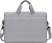 BOOC Laptop Bag with Handle/Body Strap 15-inch Portable Laptop Bag - Grey