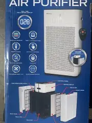 Dual True HEPA Filter, Dual Car, UV, PM 2.5, Mirage Display, Extremely Quiet