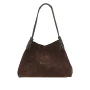 [ETRO] ETRO Suede leather small 'Libra' shopping bag Woman One Size One Size Brown