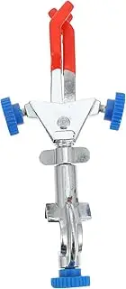 DECOMELODY 3 Prong Flask Clamp Lab Three-jaw Clamp Heat-resistant Handle Non-slip Grip