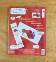 Candamar Designs Red Hat Society Eyeglass Case - Counted Cross Stitch Kit