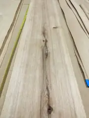 Hickory Pecan wood veneer sheet 12" x 99" raw no backing 1/24" special thickness