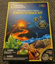 New National Geographic Kids Earth Science STEM kit Build Volcano Tornado