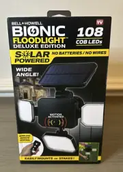 Bionic Spotlight Deluxe LED Solar Lights, Outdoor Security