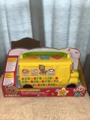CoComelon Musical Learning Bus Number & Letter Recognition Phonetics Toy New