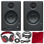 PreSonus Eris E3.5 3.5 Professional Multimedia Reference Monitors + Samson SR350