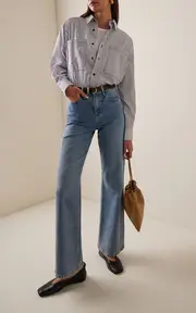 [Outland Denim] x Olive Cooke Farrah Stretch High-Rise Flared Jeans