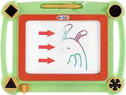 [SENZZ] Erasable Doodle Writing Pad | Erasable Doodle Pad for Drawing - Reusable Learning Painting Sketch Pad for Boys and Girls Age 1-2