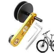 Chain Tensioner - durble Aluminum Alloy Chain Guide | Adjustable Chain bicyclle Adjuster for Smooth Riding, Chain Stability, Cycling Tool for Road Bikes, Fit for Single-Speed & Multi-Speed Bikes