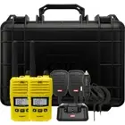 GME TX6165YTP 5W 80Ch UHF Handheld Radio Yellow Twin Pack