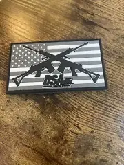 DSArms Advanced Weapon Systems 2nd Amendment Flag Morale Patch Shot Show 2023