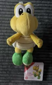 GENUINE Super Mario Bros Koopa Troopa Plush All Star 7.5" Little Buddy 1425