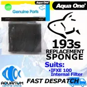Aqua One Replacement Sponge IFXE 100 Internal Filter 2PK Filter Media 25193s