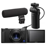 Sony ZV-1 Digital Camera Vlogging Kit with GPVPT1 and ECM-GZ1M Zoom Mic