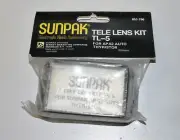 Sunpak Tele Lens Kit TL-5 for AP-52 Auto Thyristor Flash Unit. NOS