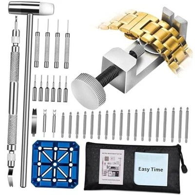 Watch Link Removal Tool Kit: Watch Band Tool Kit, Spring Bar Tool Set for