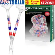 50Pcs Golf Tees Anti-Slip Transparent Golf Tee Hanger Big Cup Golf Training Aids