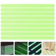 24 Pcs Luminous Anti-slip Strips Child Reflective Tape Glow The Dark