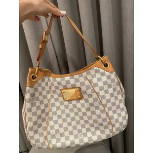 Louis Vuitton LV N55215 PM 白色棋盤格紋南瓜包 已停產