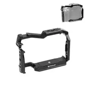 Metal Camera Cage Stabilizer - Black for Panasonic Lumix S5 Ii