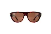 Serengeti Sunglasses Pancho SS601002 Matte Red Tortoise Mineral Drivers Polarized