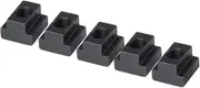 5pcs T-Slot Nut, 45 Carbon Steel T-Slot Nut Black Oxide Finish T Slot Nuts M12 Threads Fit Into T-slots In Machine Tool Tables