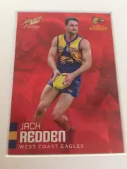 2020 Select Prestige AFL Red Parallel JACK REDDEN WEST COAST EAGLES #03 LOW