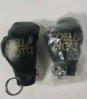 VINTAGE 80's DELLA NOTTE SAMBUCCA BOXING GLOVE KEYCHAIN - UNUSED Lot Of 2