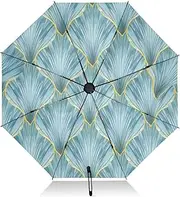 [RPLIFE] Umbrella, Auto Open Close Umbrelllas for Rain Compact Windproof, Compact Size for Backpacks/Handbags - for Travel, Blue Shell