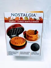 Nostalgia MyMini Turkey Waffle Maker