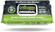 Industrial Hand & Tool Cleaning Wipes - Heavy-Duty 10" x 15" Size Multi-Surface Cleaning Wipes, 100 Count Per Package. Water Based Solution with Extreme Cleaning Power. Safe on Skin.
