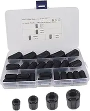 Tofficu 25Pcs Ferrite Core Cord Ring Choke Noise Filter Clips for Power Cable Noise Reduction for USB Power Cords Removable Design Compact Durable Use