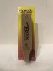Quaker Boy The Box Wood Friction Turkey Hunting Call Brand New W/ Instructions