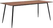 Dining Table Brown 200x100x75 cm MDF,Kitchen & Dining Room Tables-281569