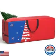 Christmas Tree Storage Bag - 7.5 ft Heavy Duty 600D Polyester Oxford with Wid