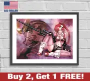 Gurren Lagann Yoko Littner Poster 18" x 24" Print Anime Wall Art 3