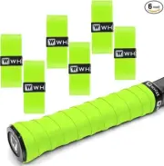 Tennis Racket Grip Tape, 6 Pack Precut Anti Slip Tennis Grip Tape, Super Absorbe