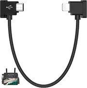 for Micro USB to iOS Data Cable for DJI Mavic Pro/Mini 1st & SE/2 Series/Air 1st and DJI Spark Drone Controller, Link for iPhone 14 13 12 11 Pro Max iPad 9th/8th/7th/6th/5th Gen (1ft/30cm)