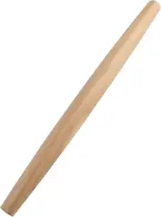 18" Wooden French Rolling Pin for Fondant, Pie Crusts, Cookies, & More