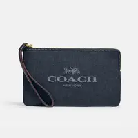 在飛比找樂天市場購物網優惠-COACH 手拿包 Large Corner Zip Wit