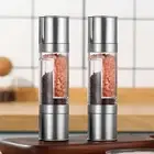 Easy Pour Pepper Grinder Adjustable Thickness Spice Mill with Bottle Mouth