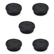 Rear Lens Cap & Body Cap Cover Set for Canon EF EF-S Mount Camera 90D 80D 77D...